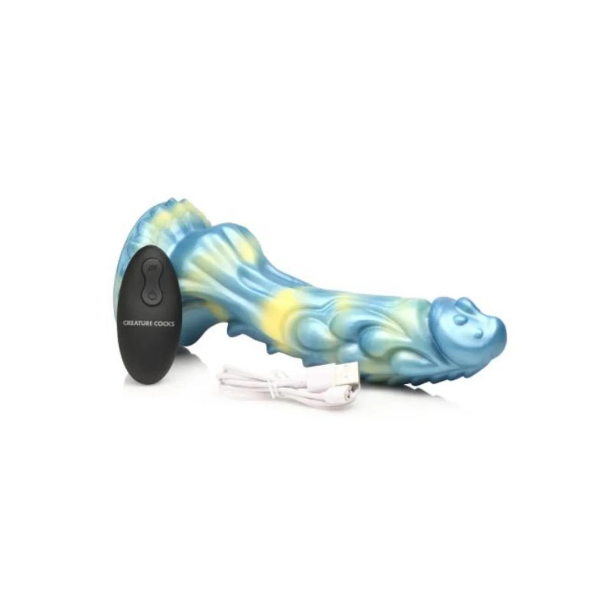 Creature Cocks Sea Stallion Silicone Rechargeable Dildo with Remote - Buy At Luxury Toy X - Free 3-Day Shipping