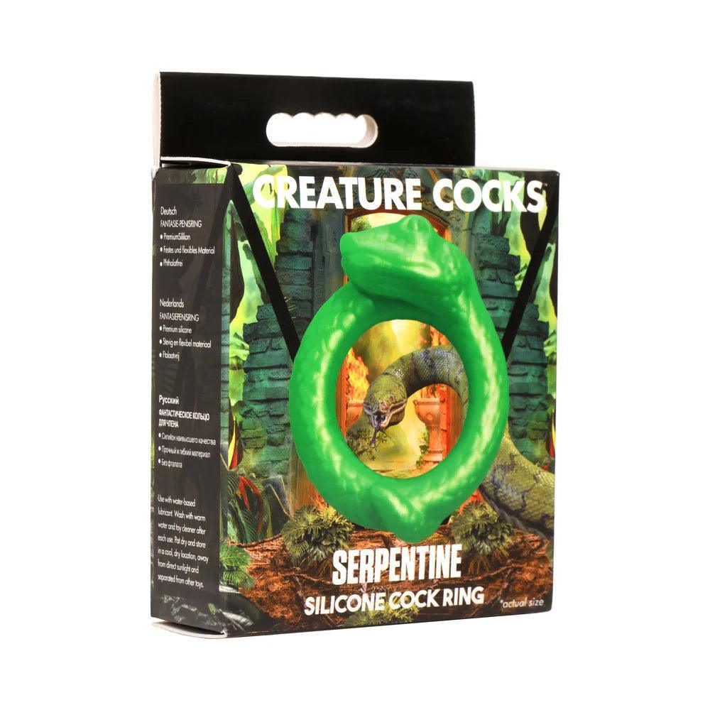 Creature Cocks Serpentine Silicone Cock Ring - Buy At Luxury Toy X - Free 3-Day Shipping