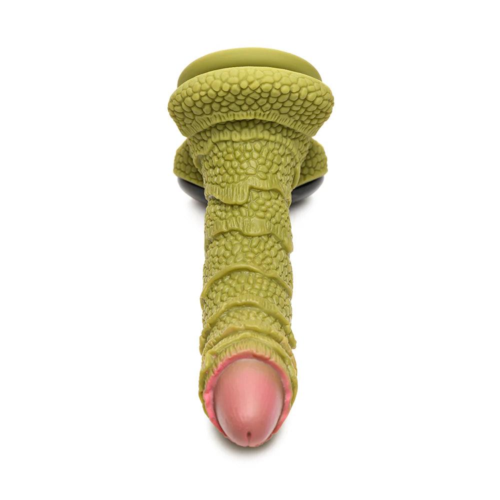 Creature Cocks Swamp Monster Scaly Silicone Dildo - Buy At Luxury Toy X - Free 3-Day Shipping
