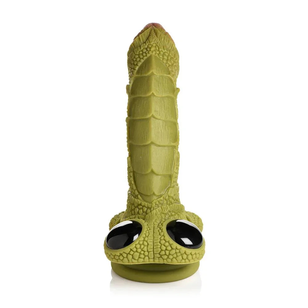 Creature Cocks Swamp Monster Scaly Silicone Dildo - Buy At Luxury Toy X - Free 3-Day Shipping