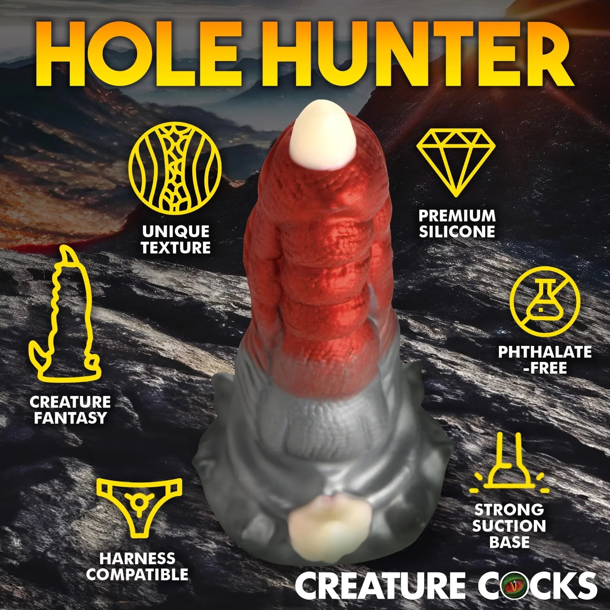 Creature Cocks Talon Silicone Dildo - Buy At Luxury Toy X - Free 3-Day Shipping