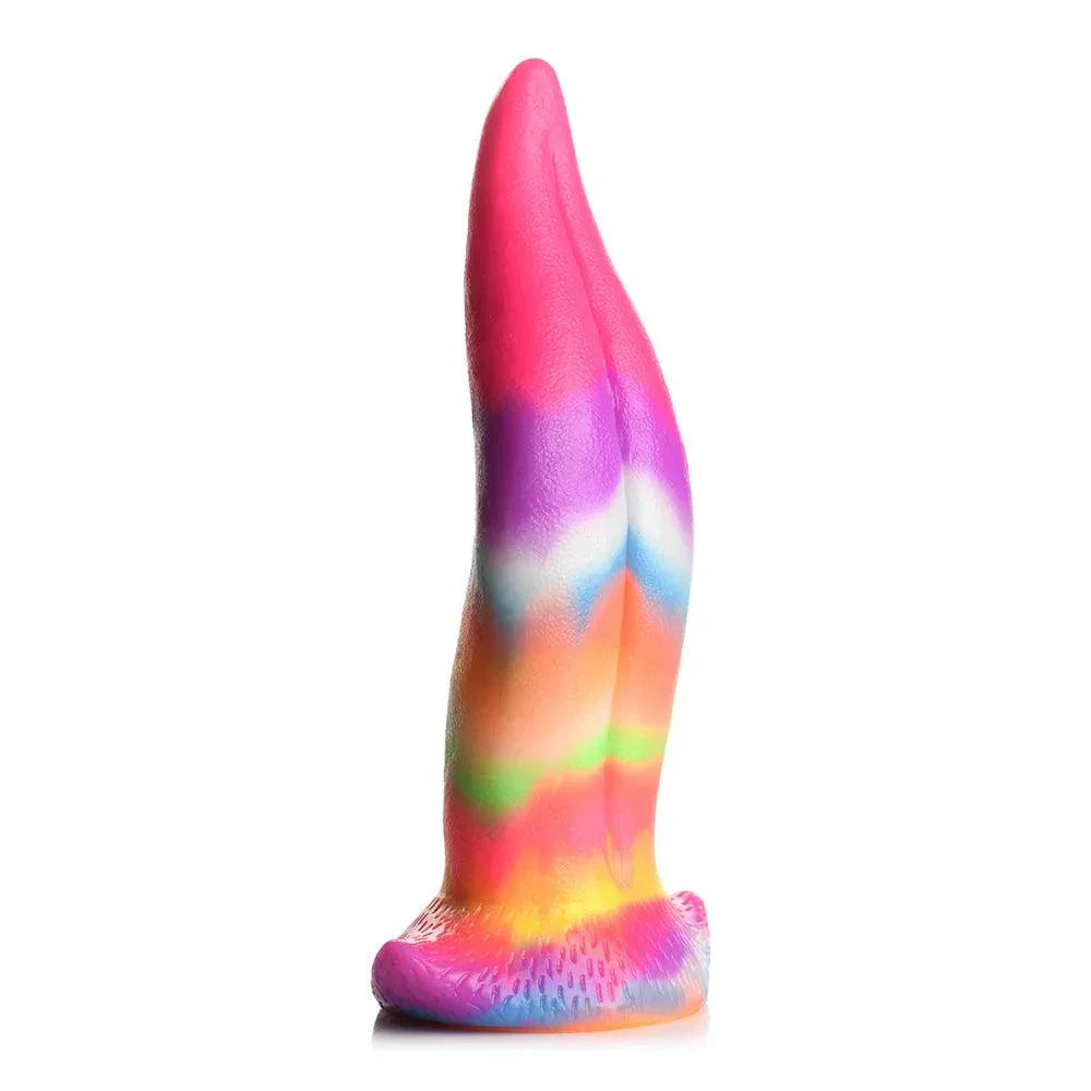 Creature Cocks Unicorn Kiss Glow in the Dark Silicone Dildo - Buy At Luxury Toy X - Free 3-Day Shipping