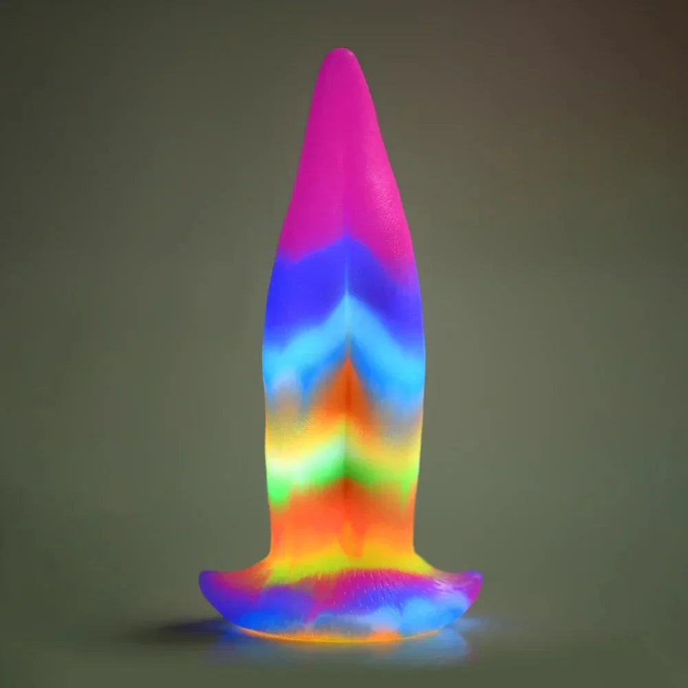 Creature Cocks Unicorn Kiss Glow in the Dark Silicone Dildo - Buy At Luxury Toy X - Free 3-Day Shipping