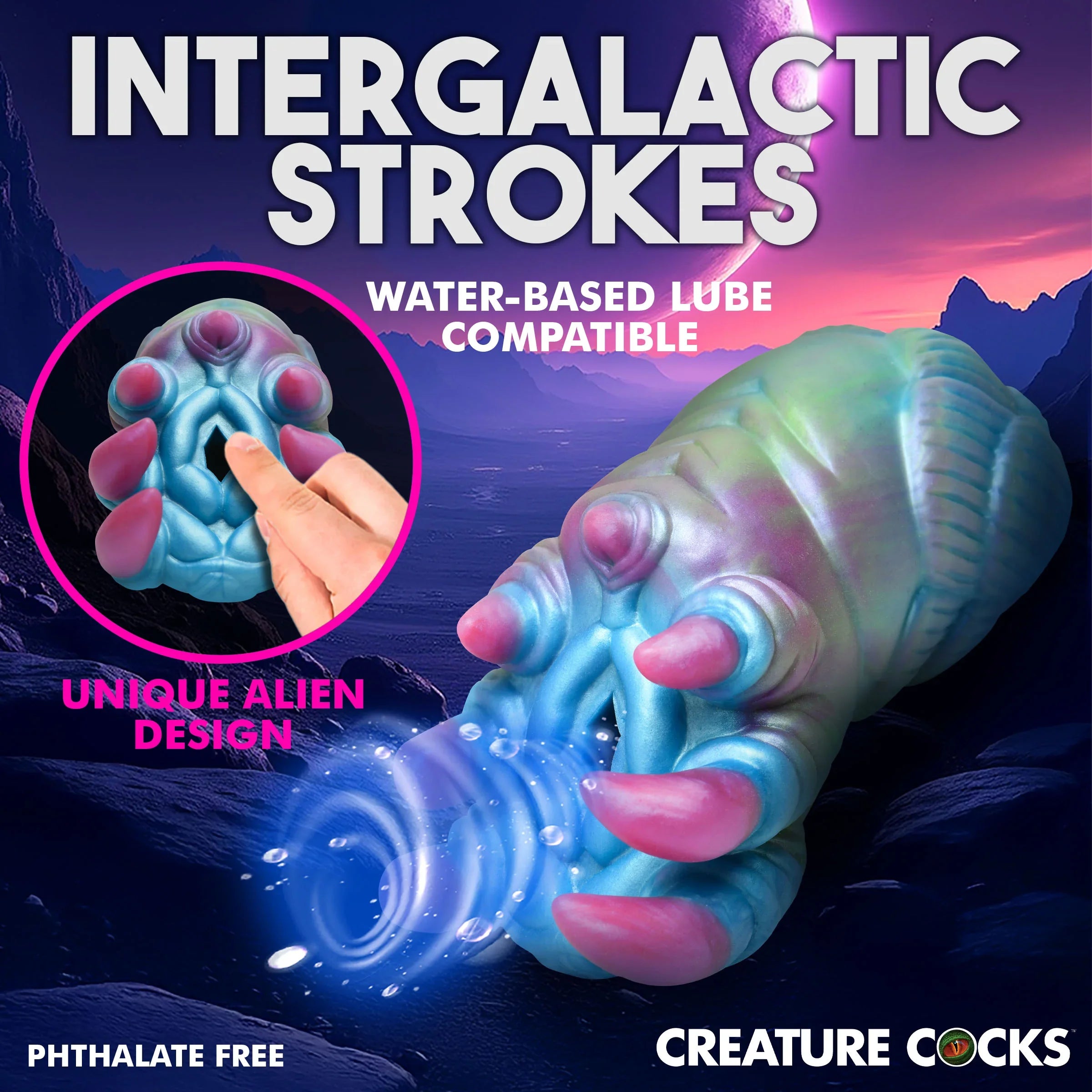 Creature Cocks Ursa Silicone Pussy Stroker – Embark on a Cosmic Journey of Pleasure - Buy At Luxury Toy X - Free 3-Day Shipping