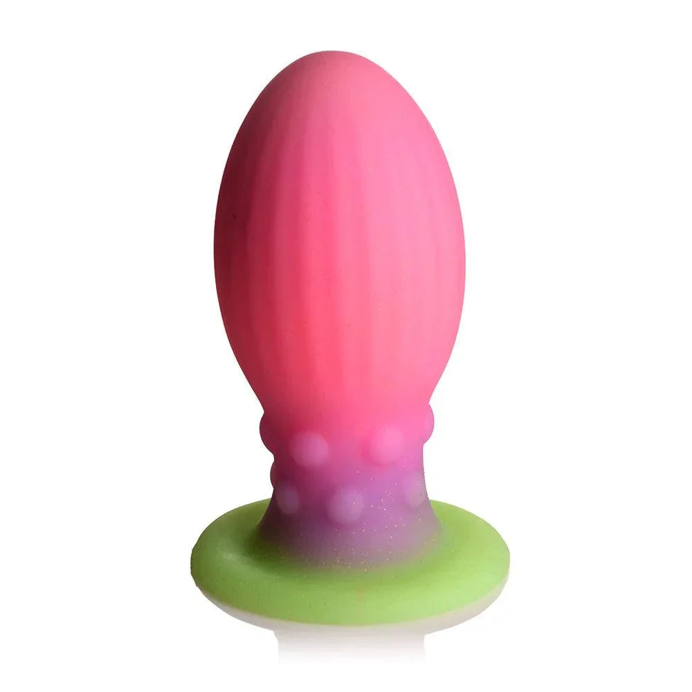 Creature Cocks XL Xeno Egg Glow-in-the-Dark Silicone Egg - Buy At Luxury Toy X - Free 3-Day Shipping