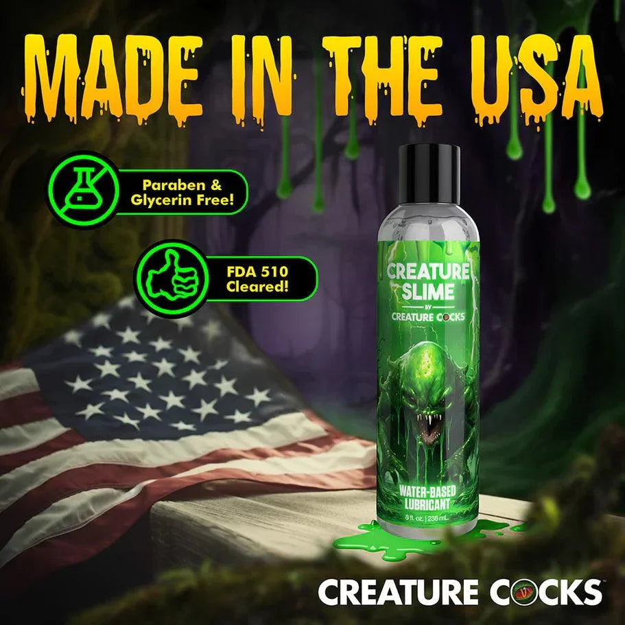 Creature Slime Water-Based Lubricant - Buy At Luxury Toy X - Free 3-Day Shipping