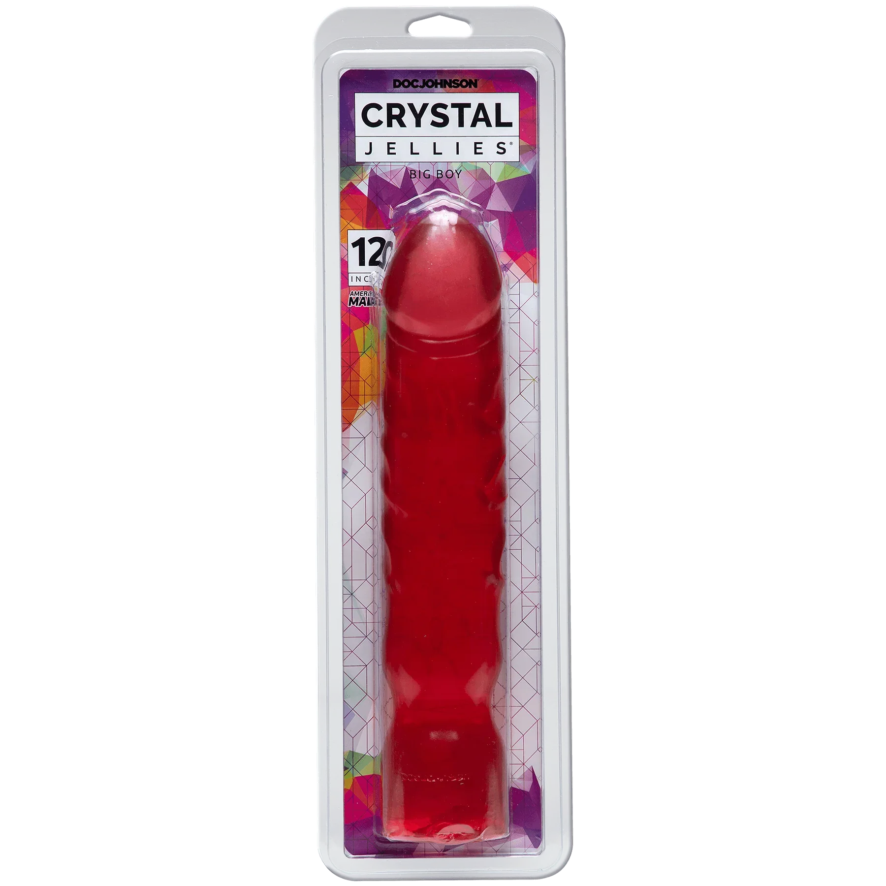 Crystal Jellies Big Boy Dildo 12in - Buy At Luxury Toy X - Free 3-Day Shipping