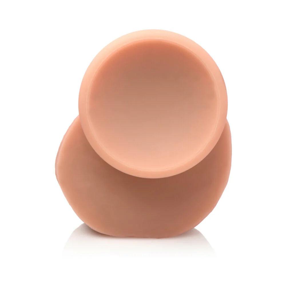 Curve Toys Jock Dual Density 7 in. Silicone Dildo with Balls & Suction Cup - Buy At Luxury Toy X - Free 3-Day Shipping