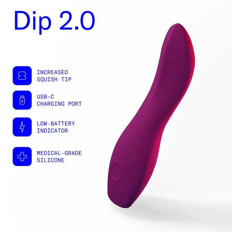 Dame Dip 2.0 Classic Vibrator - Buy At Luxury Toy X - Free 3-Day Shipping