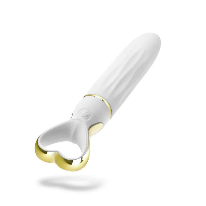 Delice Heartthrob Rechargeable Silicone Vibrator - Buy At Luxury Toy X - Free 3-Day Shipping