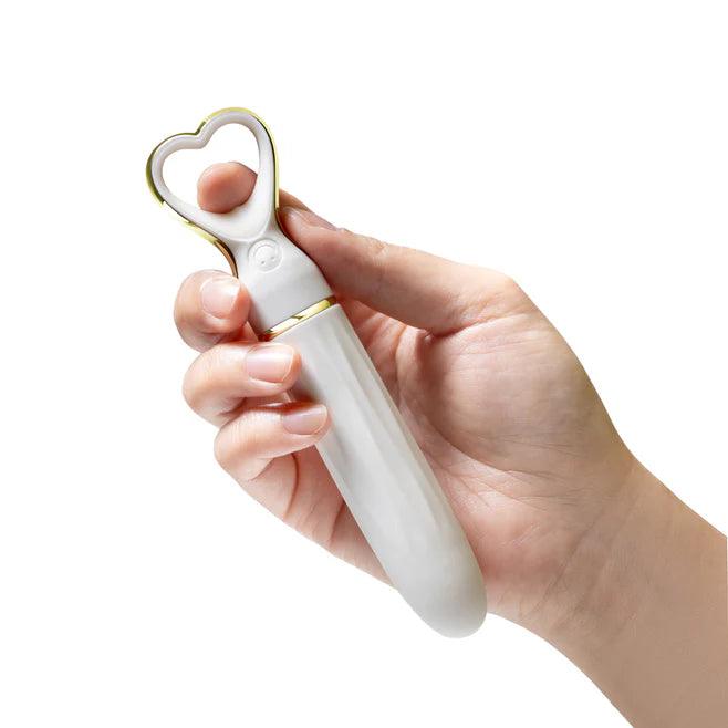 Delice Heartthrob Rechargeable Silicone Vibrator - Buy At Luxury Toy X - Free 3-Day Shipping