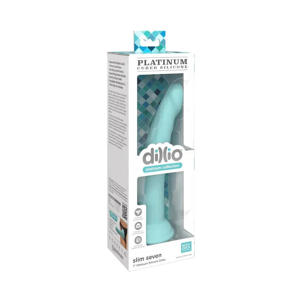 Dillio Platinum Collection Slim Seven 7 in. Silicone Dildo - Buy At Luxury Toy X - Free 3-Day Shipping