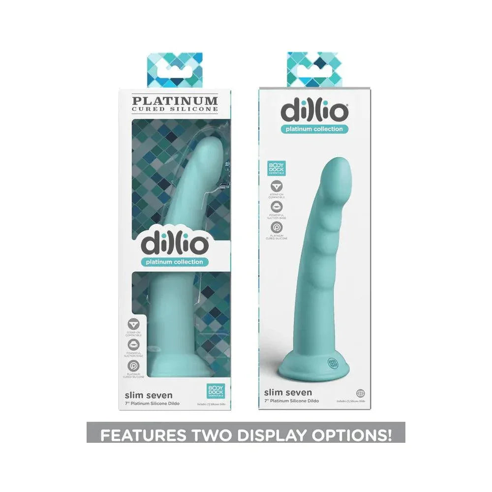 Dillio Platinum Collection Slim Seven 7 in. Silicone Dildo - Buy At Luxury Toy X - Free 3-Day Shipping