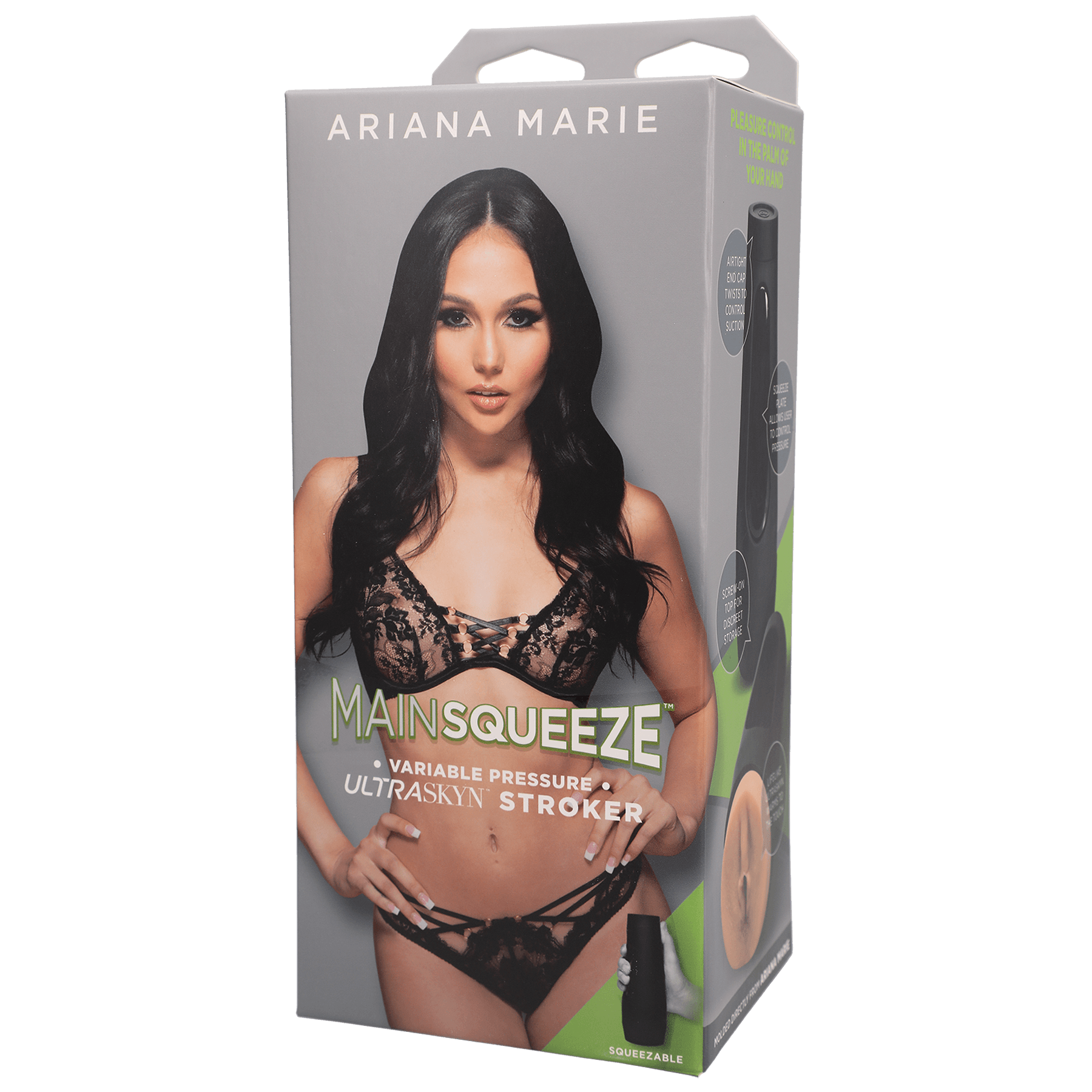 Doc Johnson Main Squeeze Ariana Marie Ultraskyn Masturbator - Buy At Luxury Toy X - Free 3-Day Shipping