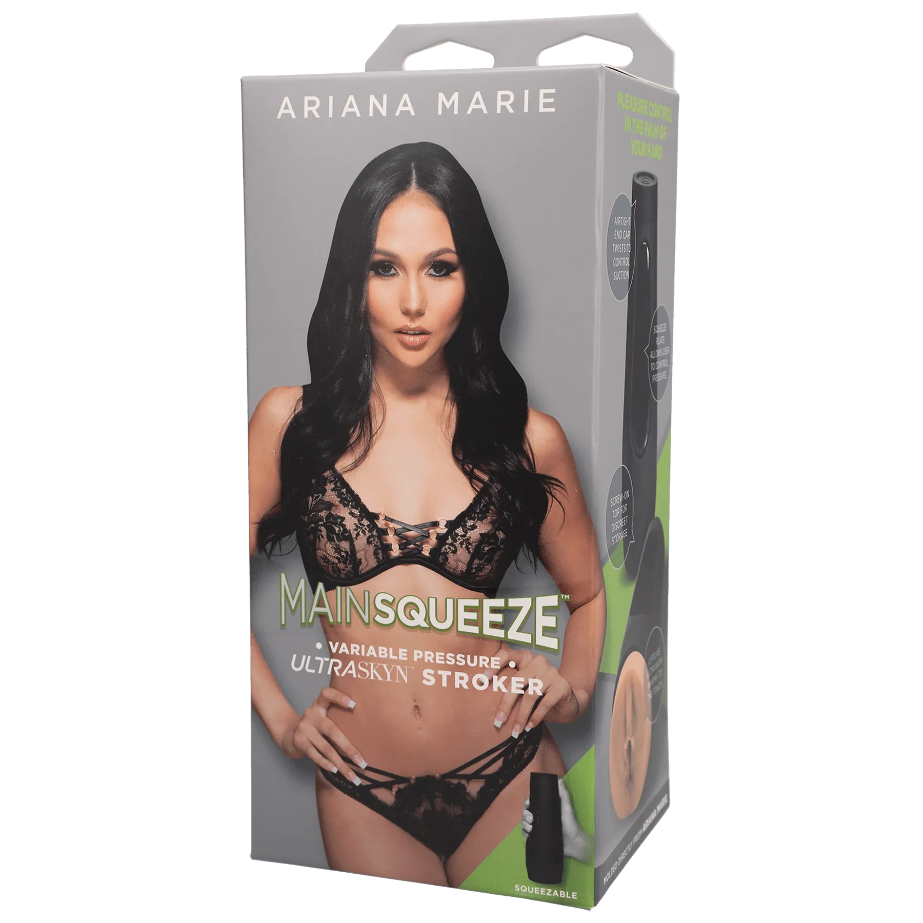 Doc Johnson Main Squeeze Ariana Marie Ultraskyn Masturbator - Buy At Luxury Toy X - Free 3-Day Shipping