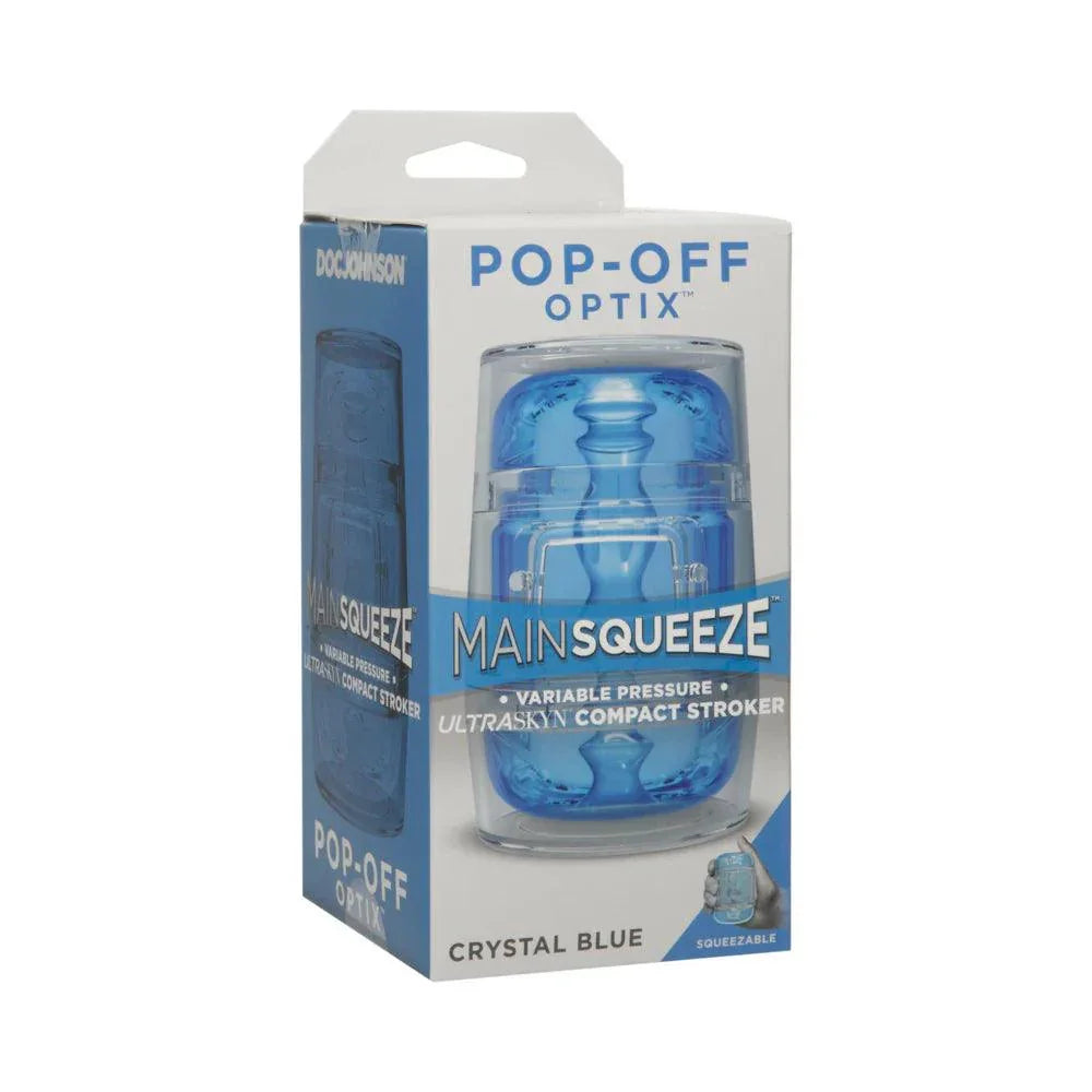 Doc Johnson Main Squeeze Pop Off Ultraskyn Compact Masturbator - Buy At Luxury Toy X - Free 3-Day Shipping