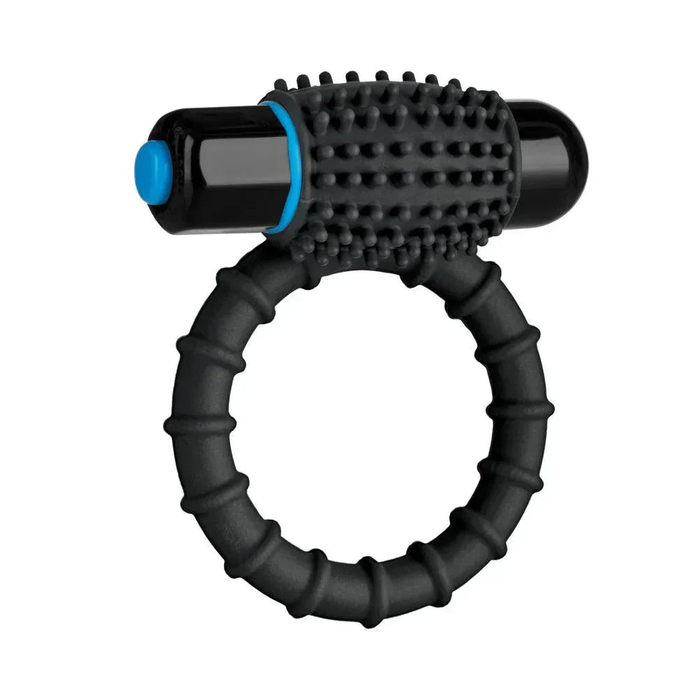 Doc Johnson OptiMALE Silicone Vibrating Cock Ring with Bullet - Buy At Luxury Toy X - Free 3-Day Shipping