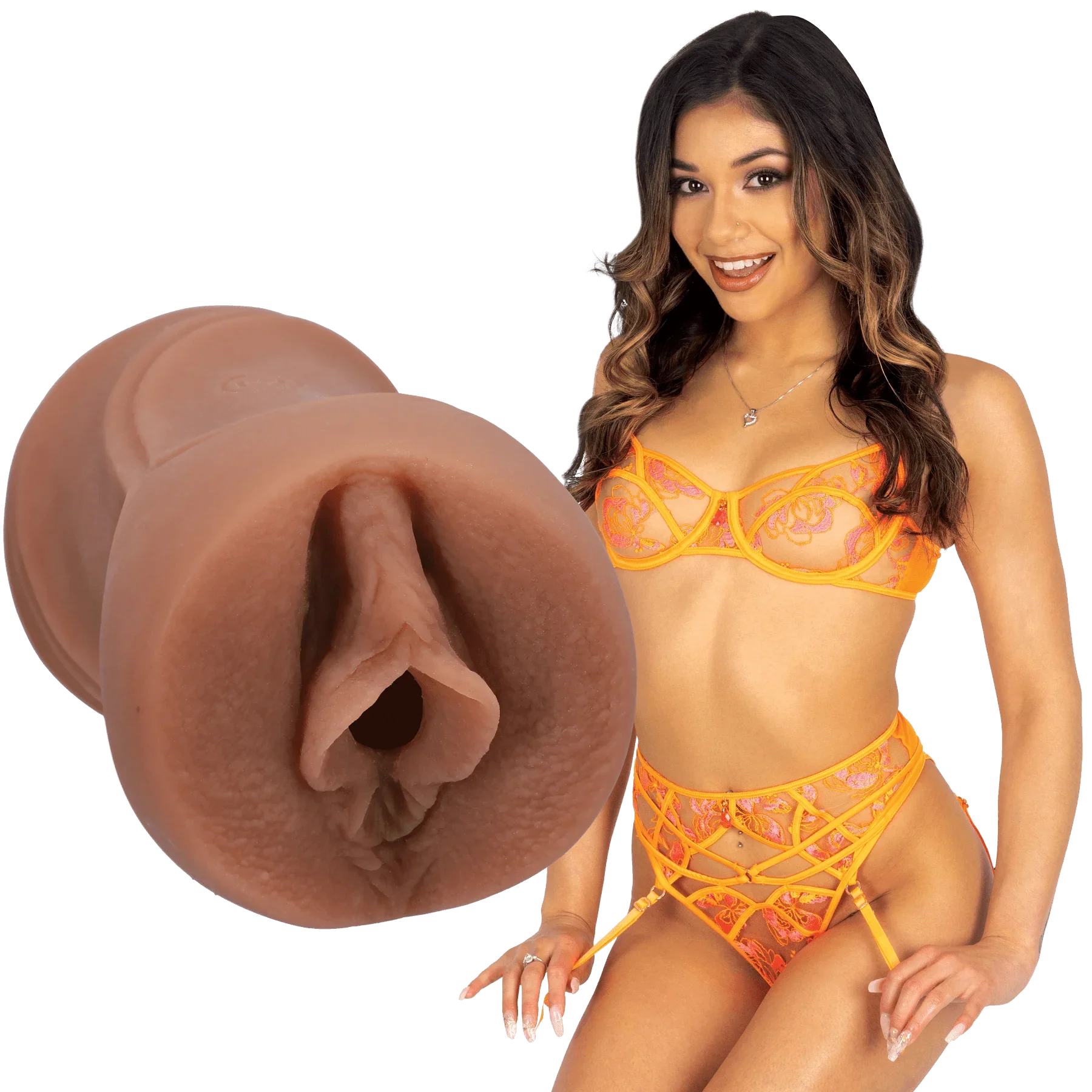Doc Johnson Signature Strokers Xxlayna Marie ULTRASKYN Pocket Pussy - Buy At Luxury Toy X - Free 3-Day Shipping
