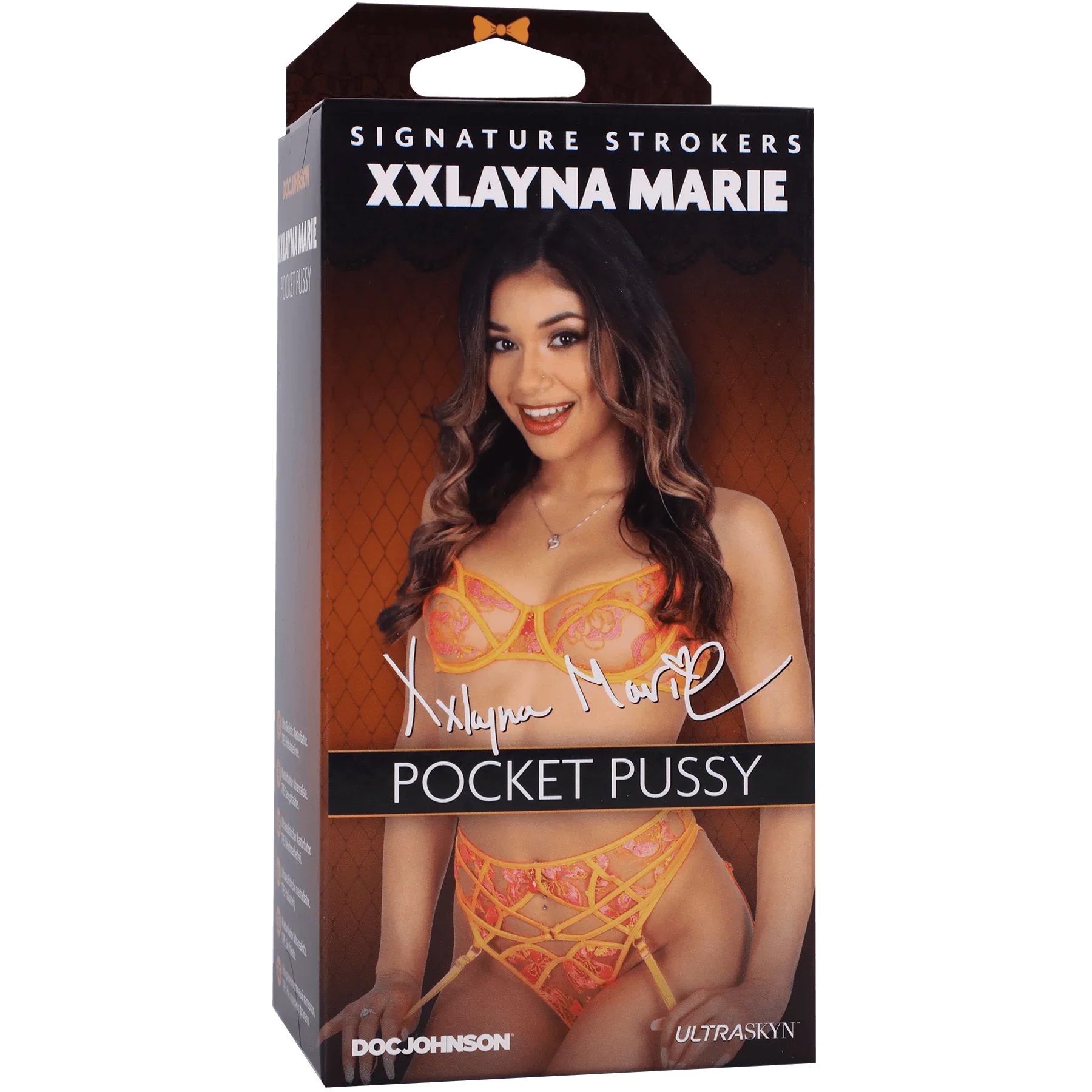 Doc Johnson Signature Strokers Xxlayna Marie ULTRASKYN Pocket Pussy - Buy At Luxury Toy X - Free 3-Day Shipping
