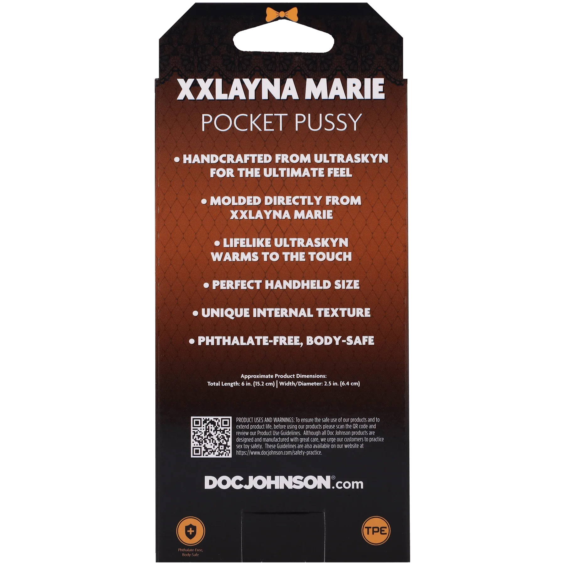 Doc Johnson Signature Strokers Xxlayna Marie ULTRASKYN Pocket Pussy - Buy At Luxury Toy X - Free 3-Day Shipping