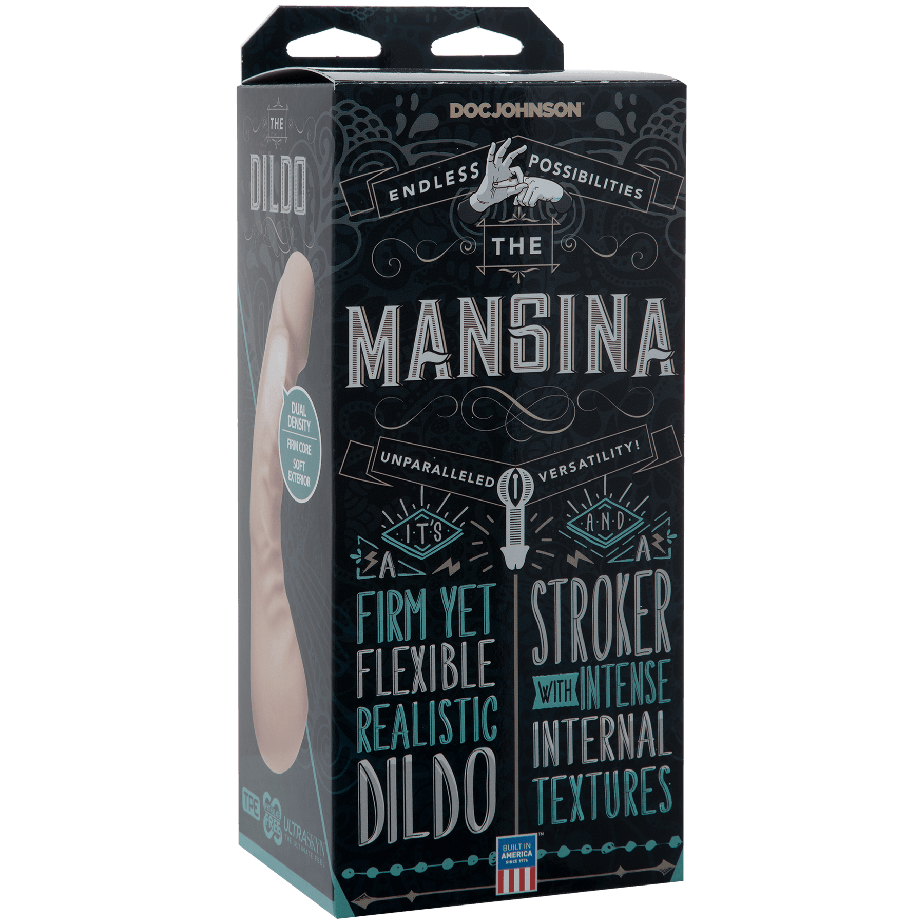 Doc Johnson The Mangina Dildo and Masturbator - Buy At Luxury Toy X - Free 3-Day Shipping