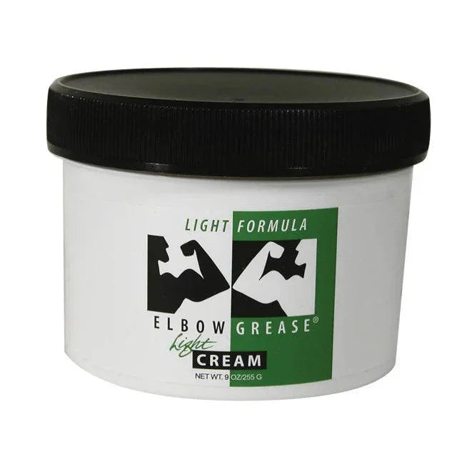 Elbow Grease Oil Cream Lubricant Light 9oz - Buy At Luxury Toy X - Free 3-Day Shipping