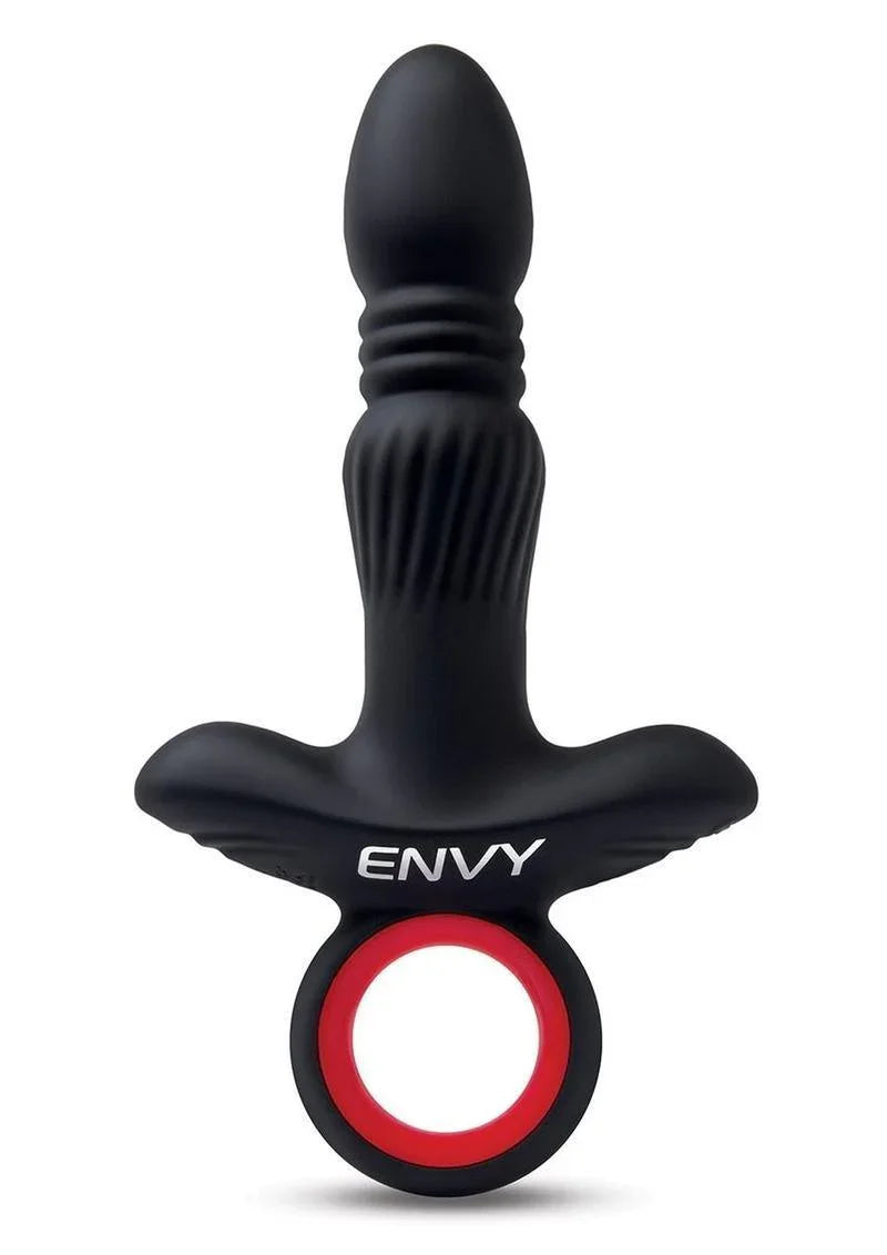 Envy Vibrating Silicone Rechargeable Thrusting Assifier - Buy At Luxury Toy X - Free 3-Day Shipping