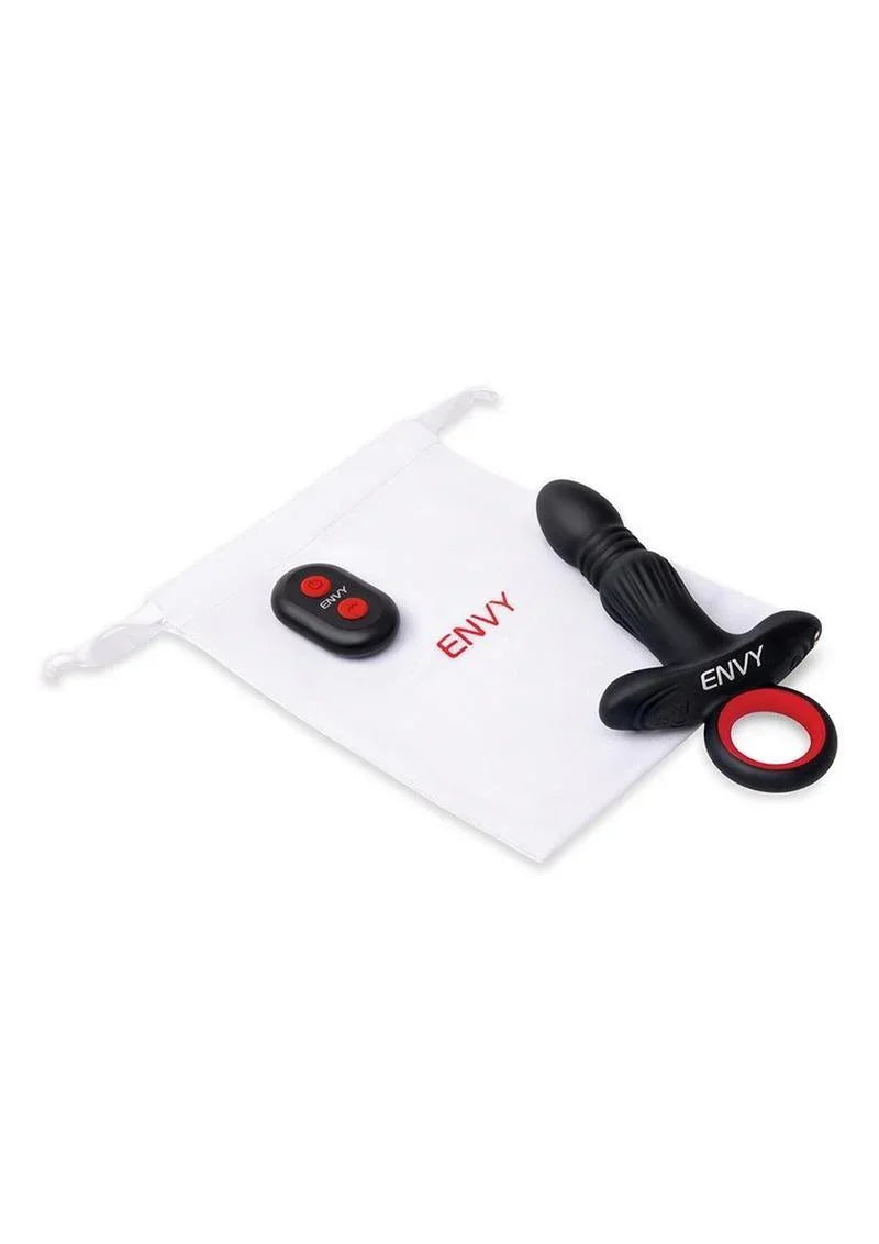 Envy Vibrating Silicone Rechargeable Thrusting Assifier - Buy At Luxury Toy X - Free 3-Day Shipping