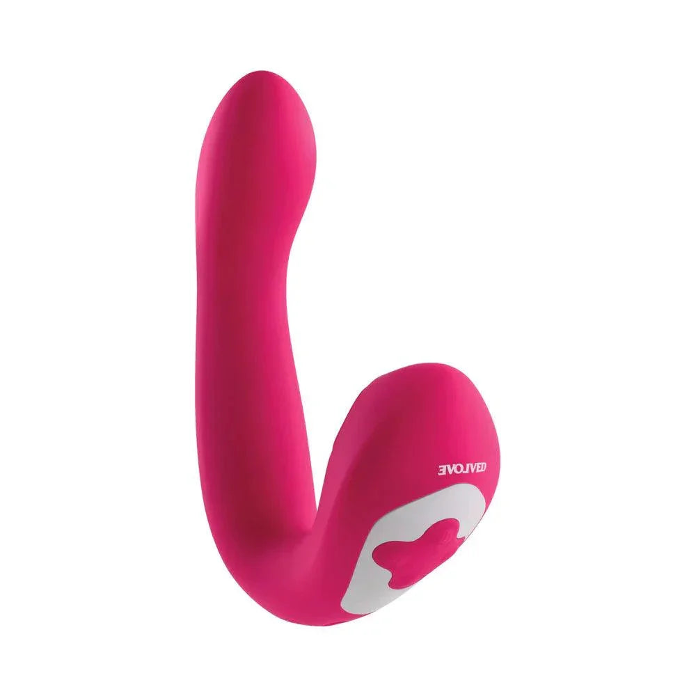 Evolved Buck Wild Rechargeable Silicone Dual Stimulator - Buy At Luxury Toy X - Free 3-Day Shipping