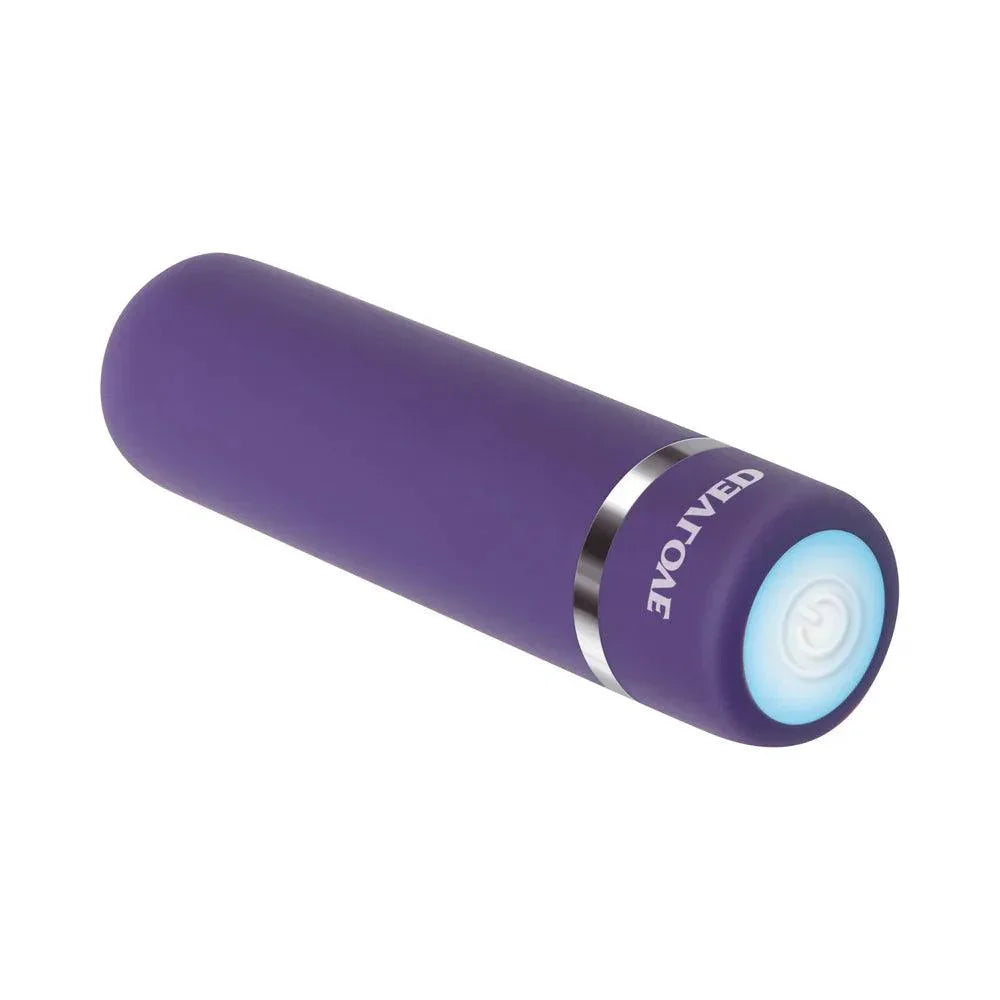 Evolved Purple Passion Rechargeable Petite Bullet Vibrator - Buy At Luxury Toy X - Free 3-Day Shipping