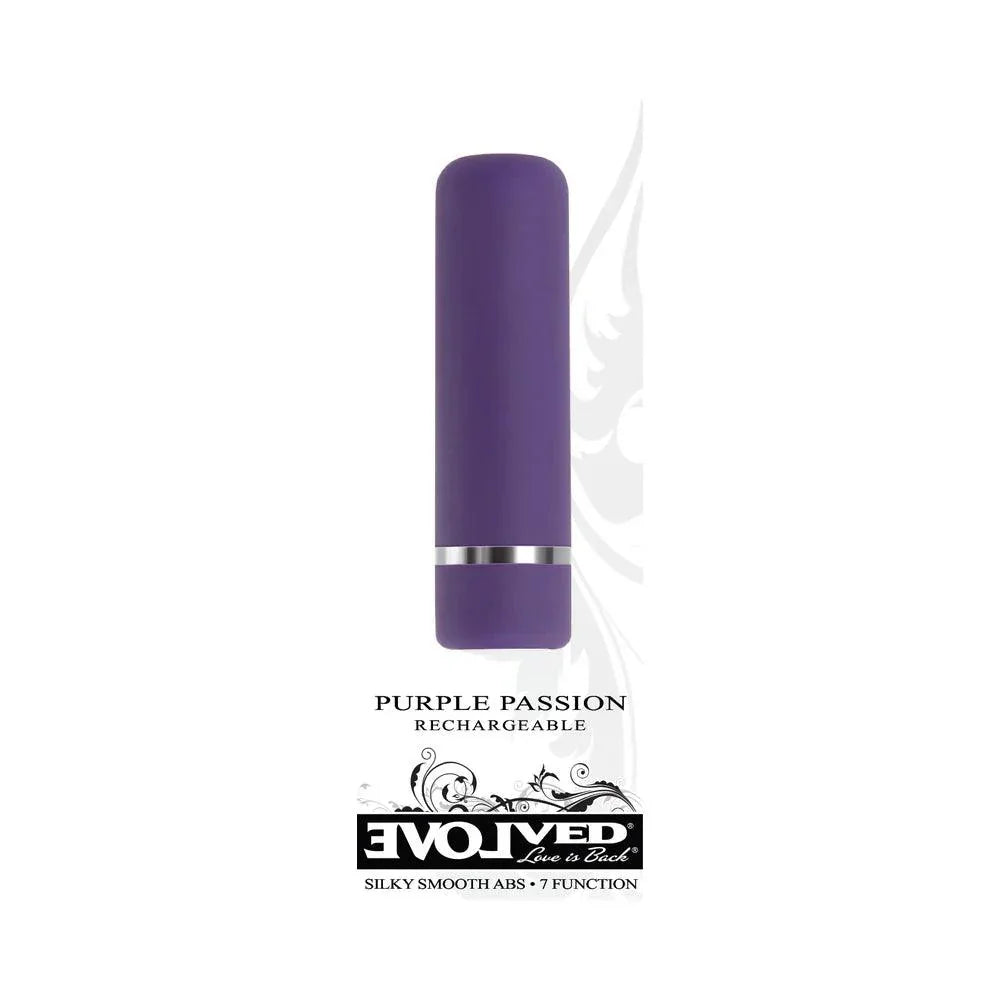 Evolved Purple Passion Rechargeable Petite Bullet Vibrator - Buy At Luxury Toy X - Free 3-Day Shipping