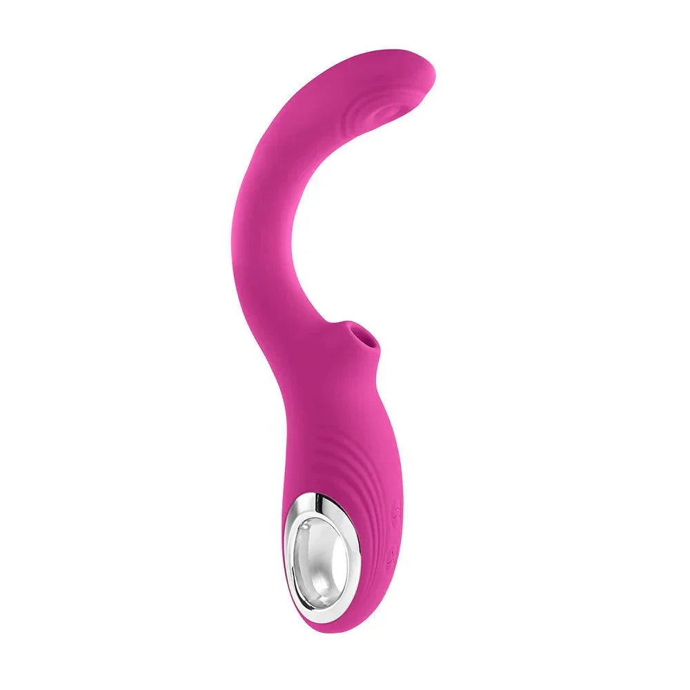 Evolved Strike A Pose Rechargeable Posable Tapping Suction Silicone Vibrator - Buy At Luxury Toy X - Free 3-Day Shipping