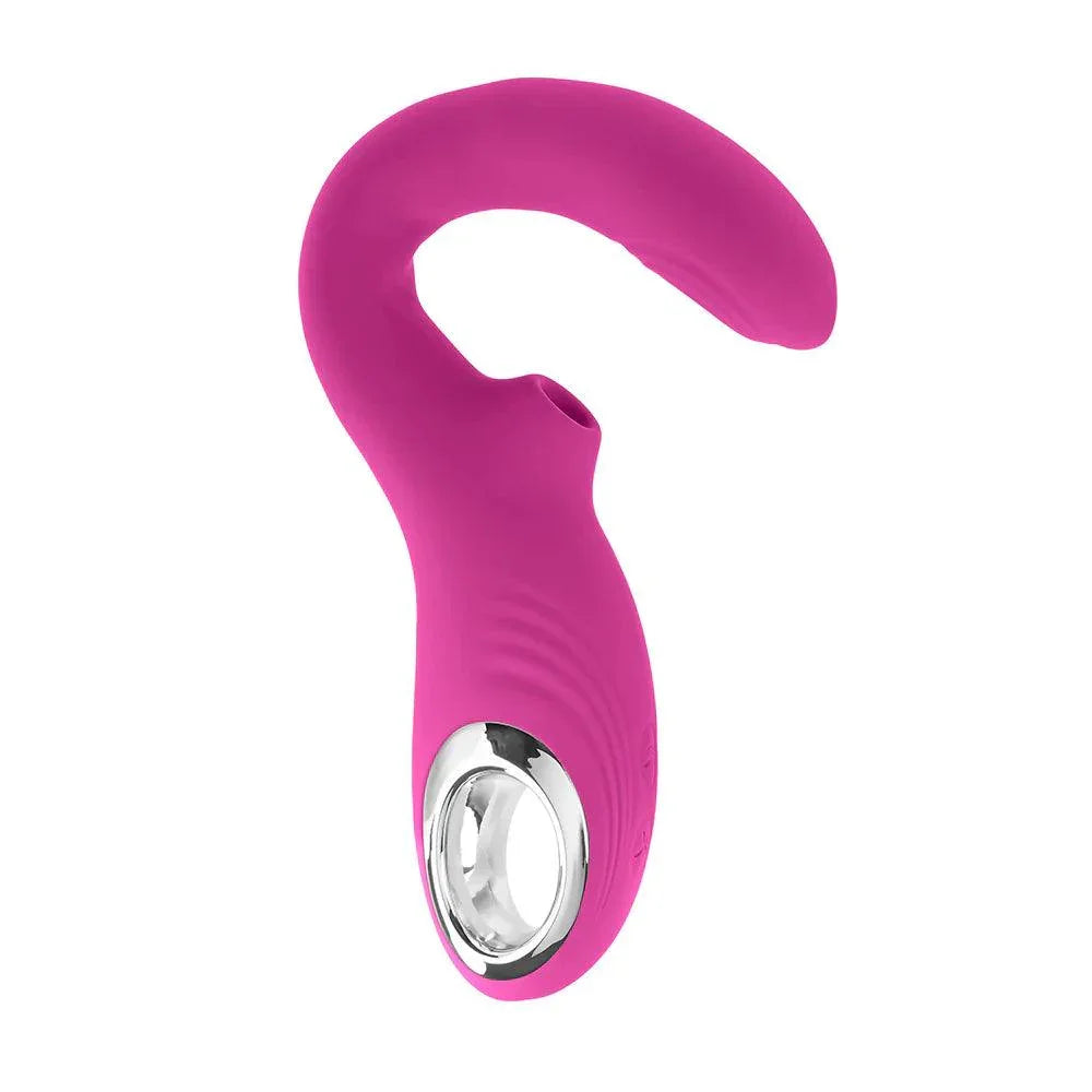 Evolved Strike A Pose Rechargeable Posable Tapping Suction Silicone Vibrator - Buy At Luxury Toy X - Free 3-Day Shipping