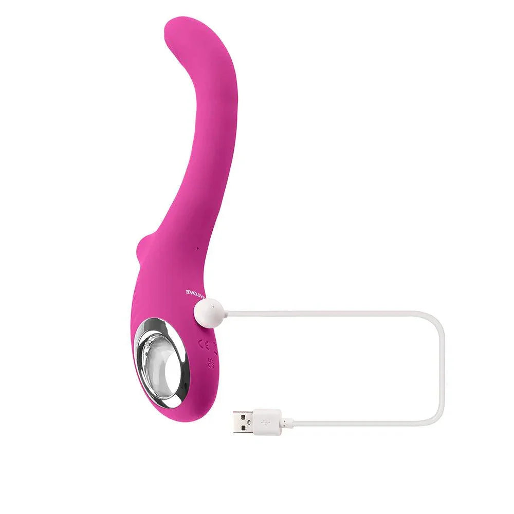 Evolved Strike A Pose Rechargeable Posable Tapping Suction Silicone Vibrator - Buy At Luxury Toy X - Free 3-Day Shipping