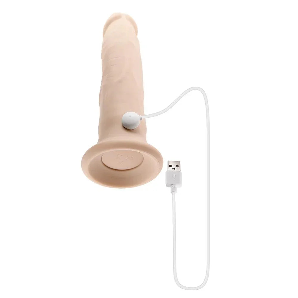 Evolved Twirl Jam Rechargeable Remote-Controlled Vibrating Twirling 9 in. Silicone Dildo - Buy At Luxury Toy X - Free 3-Day Shipping