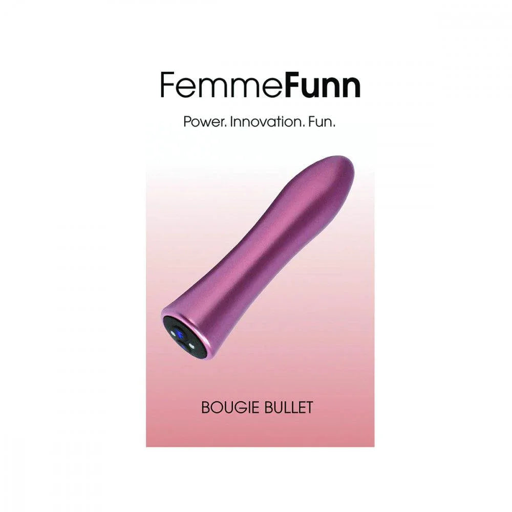 FemmeFunn Bougie Bullet Rechargeable Aluminum Vibrator - Buy At Luxury Toy X - Free 3-Day Shipping