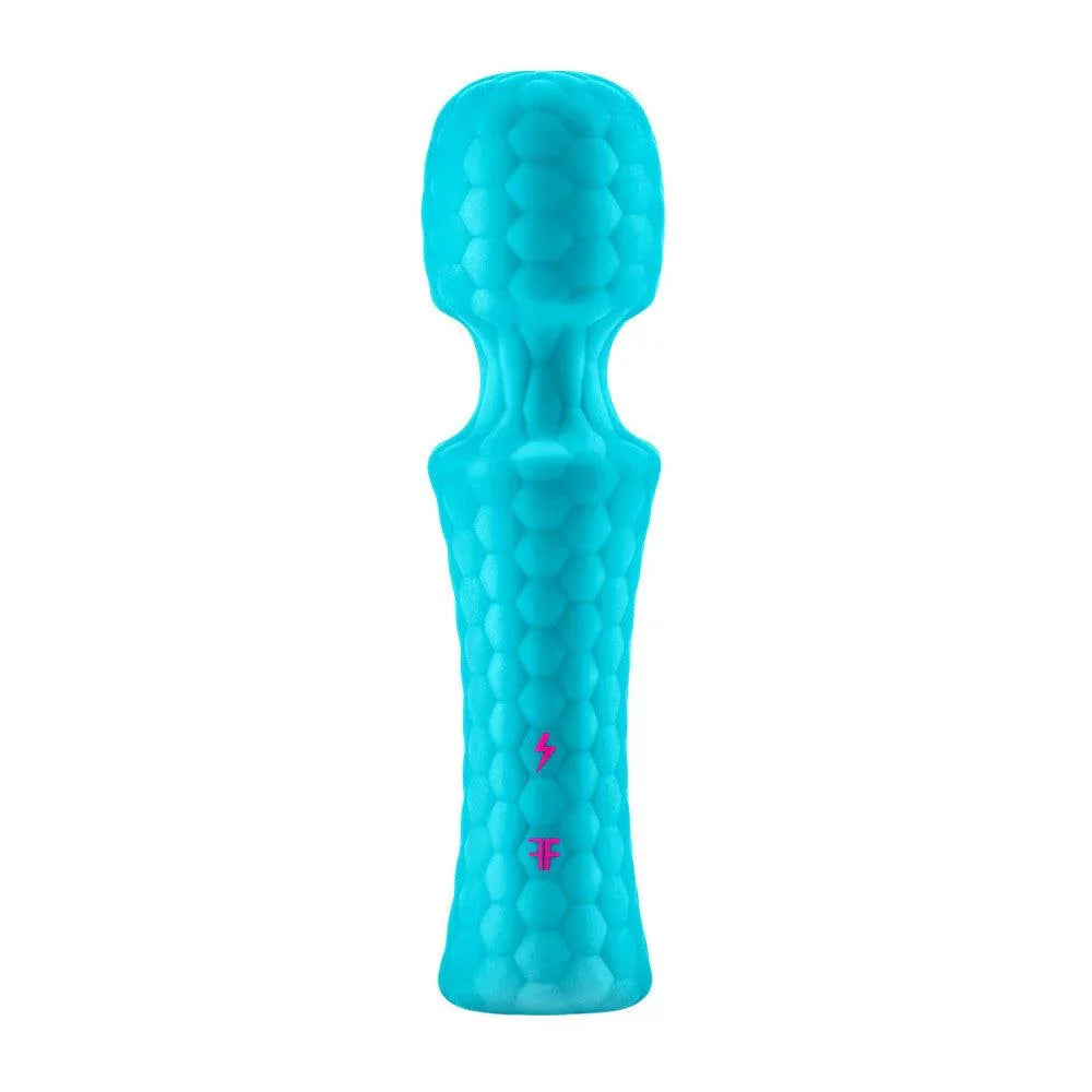 FemmeFunn Ultra Wand Mini Rechargeable Flexible Textured Silicone Vibrator - Buy At Luxury Toy X - Free 3-Day Shipping