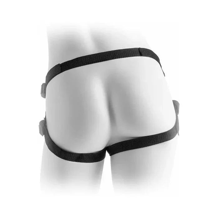 Fetish Fantasy Series Vibrating Plush Adjustable Harness - Buy At Luxury Toy X - Free 3-Day Shipping