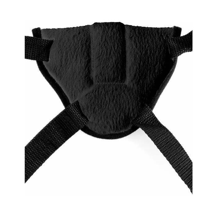 Fetish Fantasy Series Vibrating Plush Adjustable Harness - Buy At Luxury Toy X - Free 3-Day Shipping