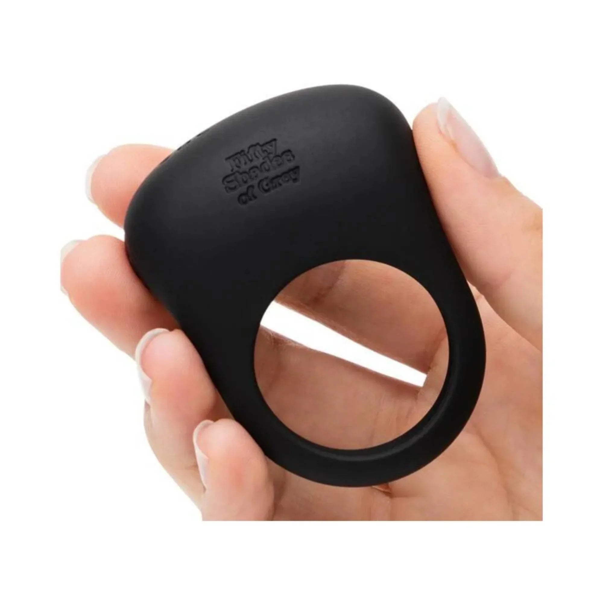 Fifty Shades of Grey Sensation Rechargeable Silicone Vibrating Love Ring - Buy At Luxury Toy X - Free 3-Day Shipping