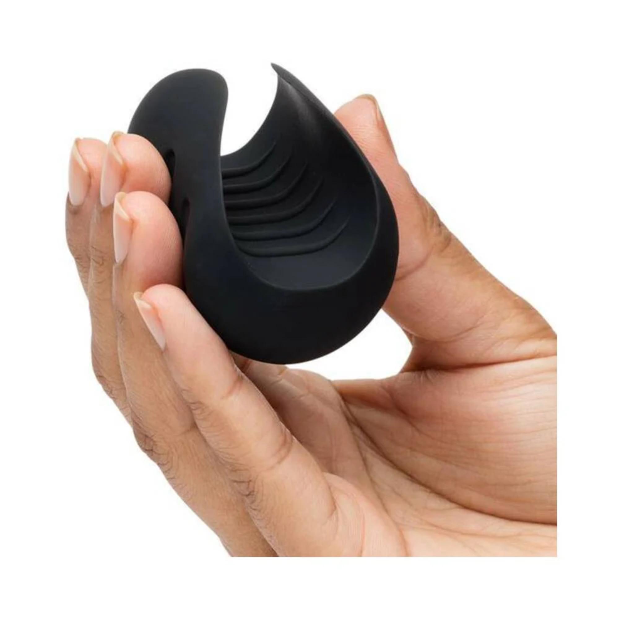 Fifty Shades of Grey Sensation Rechargeable Silicone Vibrating Pleasure Stroker - Buy At Luxury Toy X - Free 3-Day Shipping