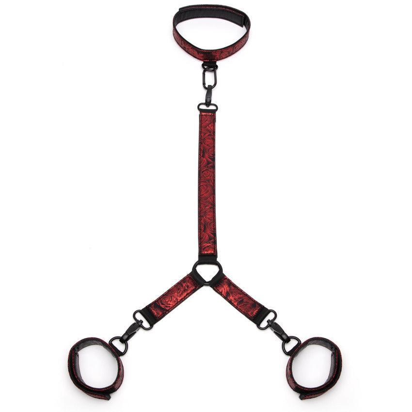 Fifty Shades of Grey Sweet Anticipation Reversible Collar and Wrist Cuffs - Buy At Luxury Toy X - Free 3-Day Shipping
