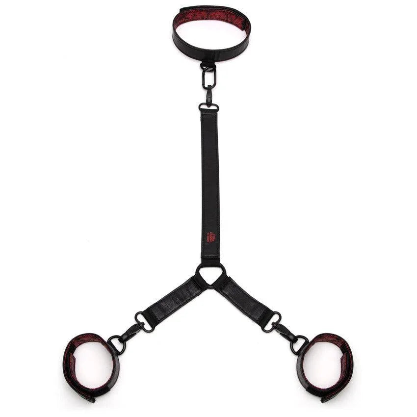 Fifty Shades of Grey Sweet Anticipation Reversible Collar and Wrist Cuffs - Buy At Luxury Toy X - Free 3-Day Shipping