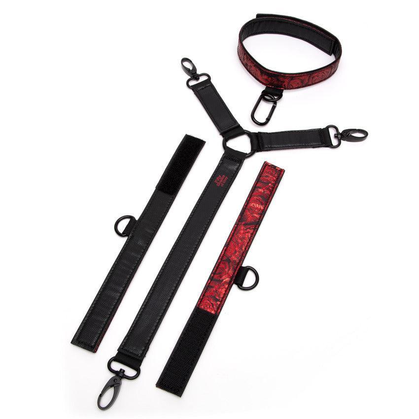 Fifty Shades of Grey Sweet Anticipation Reversible Collar and Wrist Cuffs - Buy At Luxury Toy X - Free 3-Day Shipping