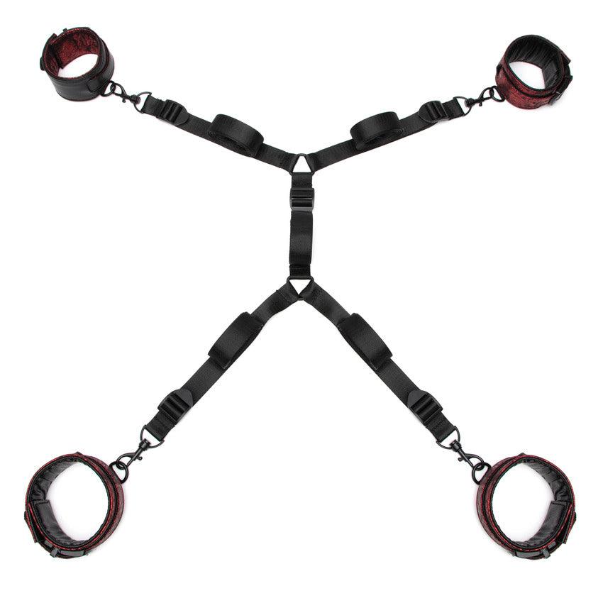 Fifty Shades of Grey Sweet Anticipation Reversible Under Mattress Restraint Set - Buy At Luxury Toy X - Free 3-Day Shipping