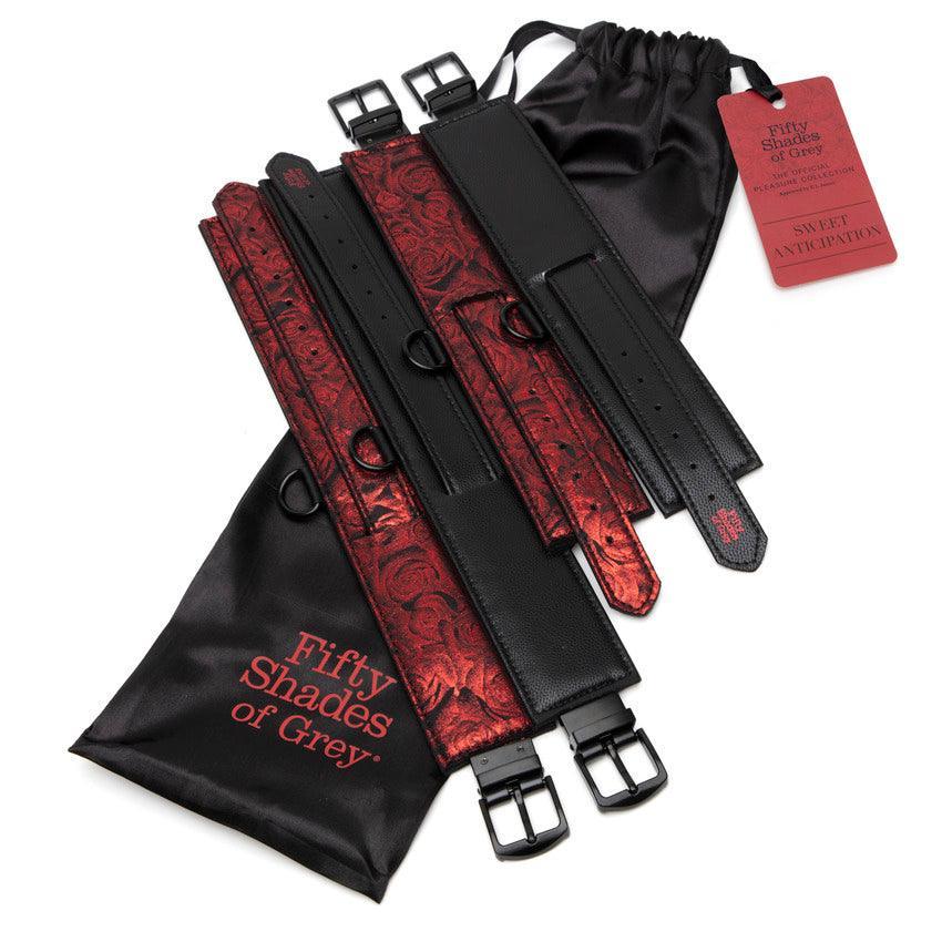 Fifty Shades of Grey Sweet Anticipation Reversible Under Mattress Restraint Set - Buy At Luxury Toy X - Free 3-Day Shipping