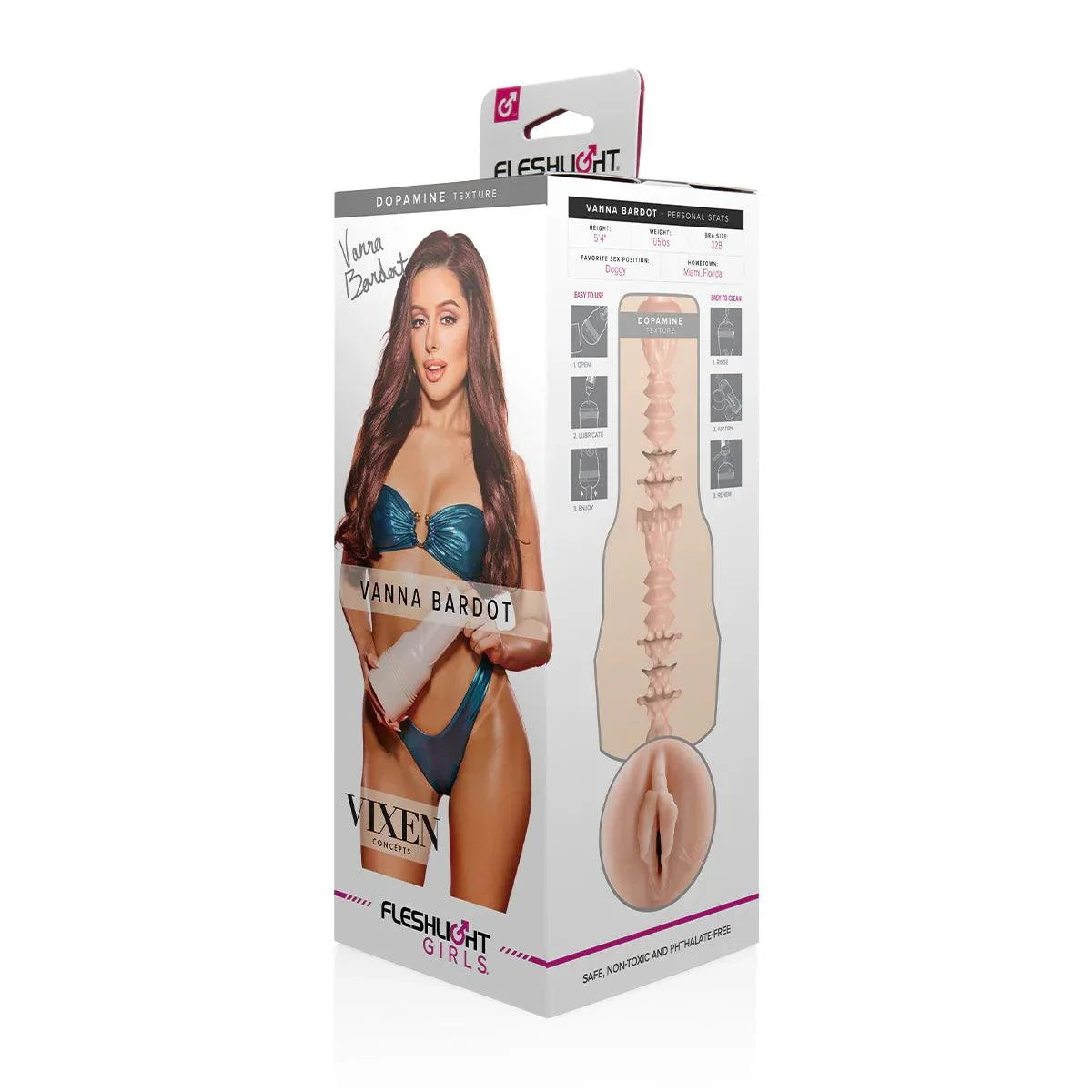 Fleshlight Girls Vanna Bardot Dopamine - Buy At Luxury Toy X - Free 3-Day Shipping