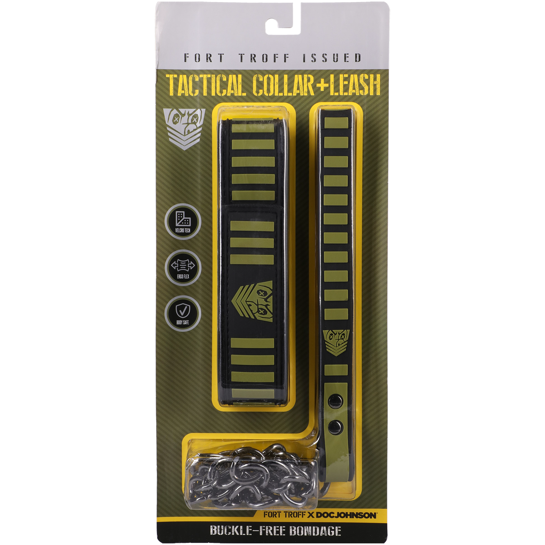 Fort Troff Tactical Collar & Leash - Main Packaging Image