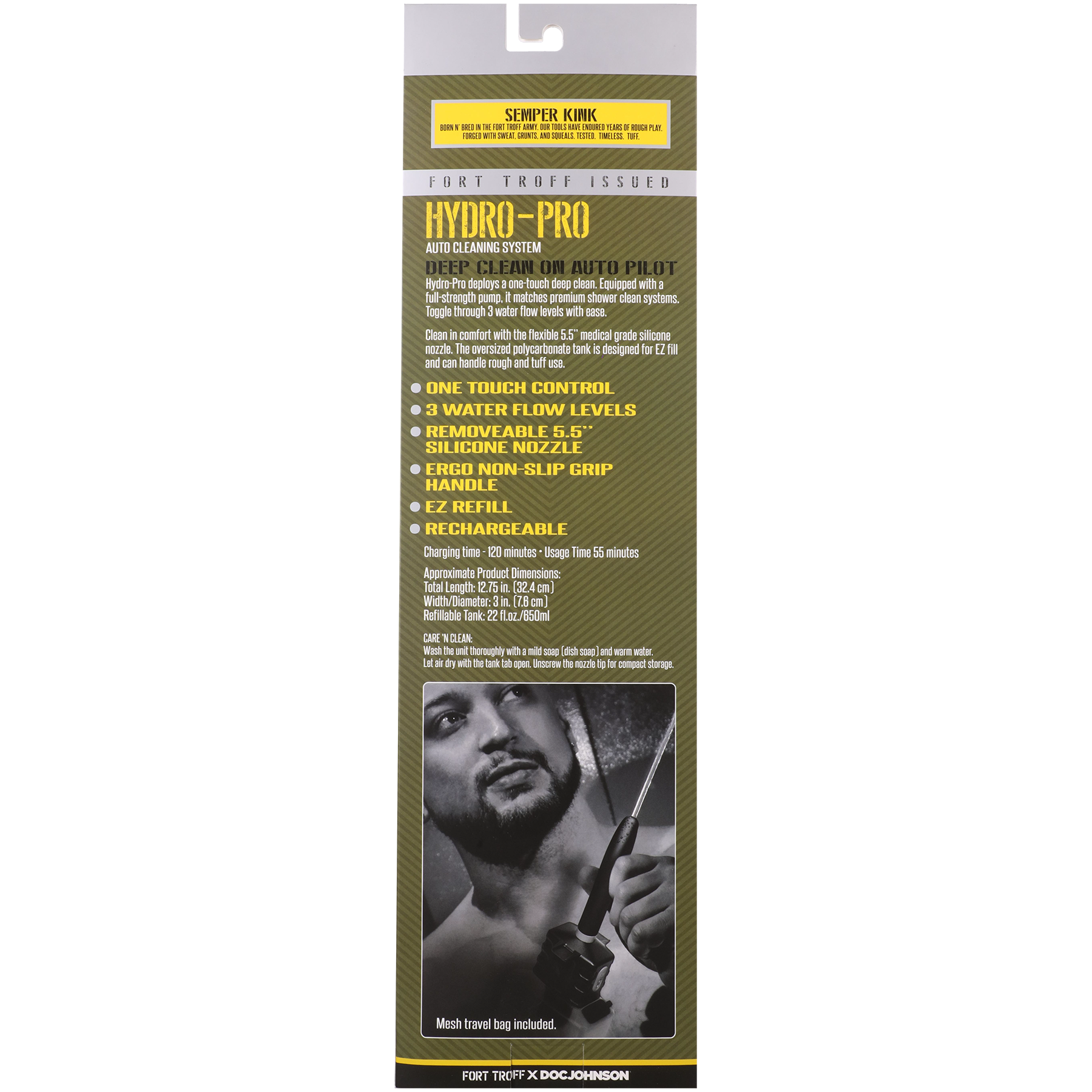 Fort Troff Hydro-Pro (Cleaning System) - Packaged Image (Rear Facing)