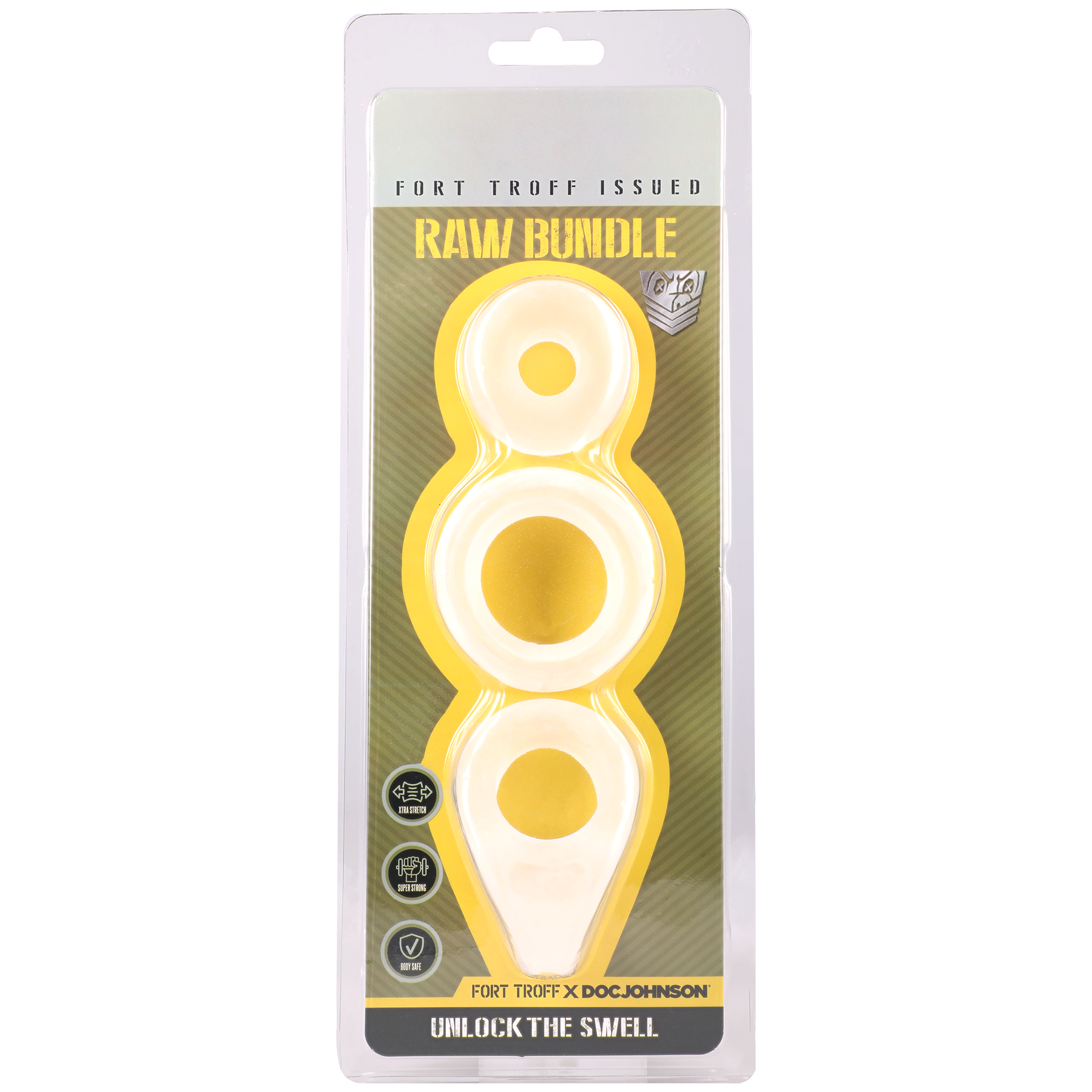 Fort Troff Raw Bundle - 3 C-Ring Set - Main Packaging Image